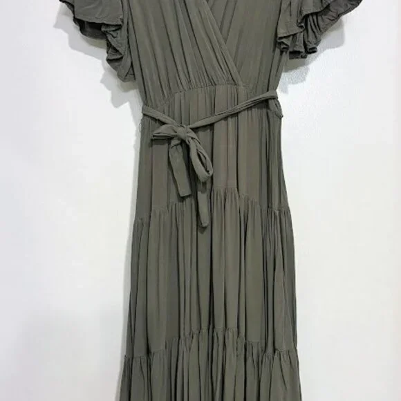 Petal & Pup Barker Dress, S, Olive - Picture 10 of 10